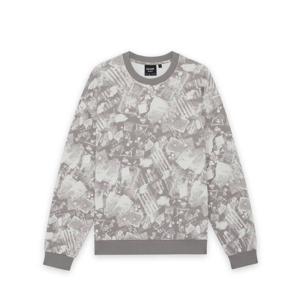 Lyle & Scott Sweater Sweatpulli Lyle & Scott Industrial Print