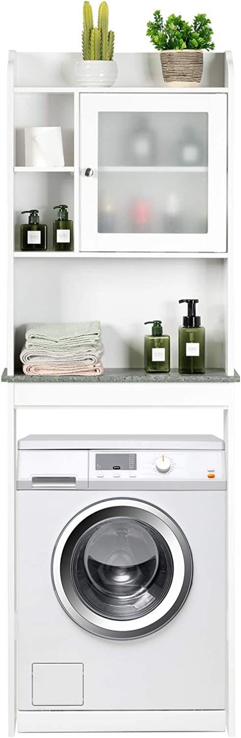 KOMFOTTEU Ablageregal Toilettenschrank, für Waschmaschinen günstig online kaufen