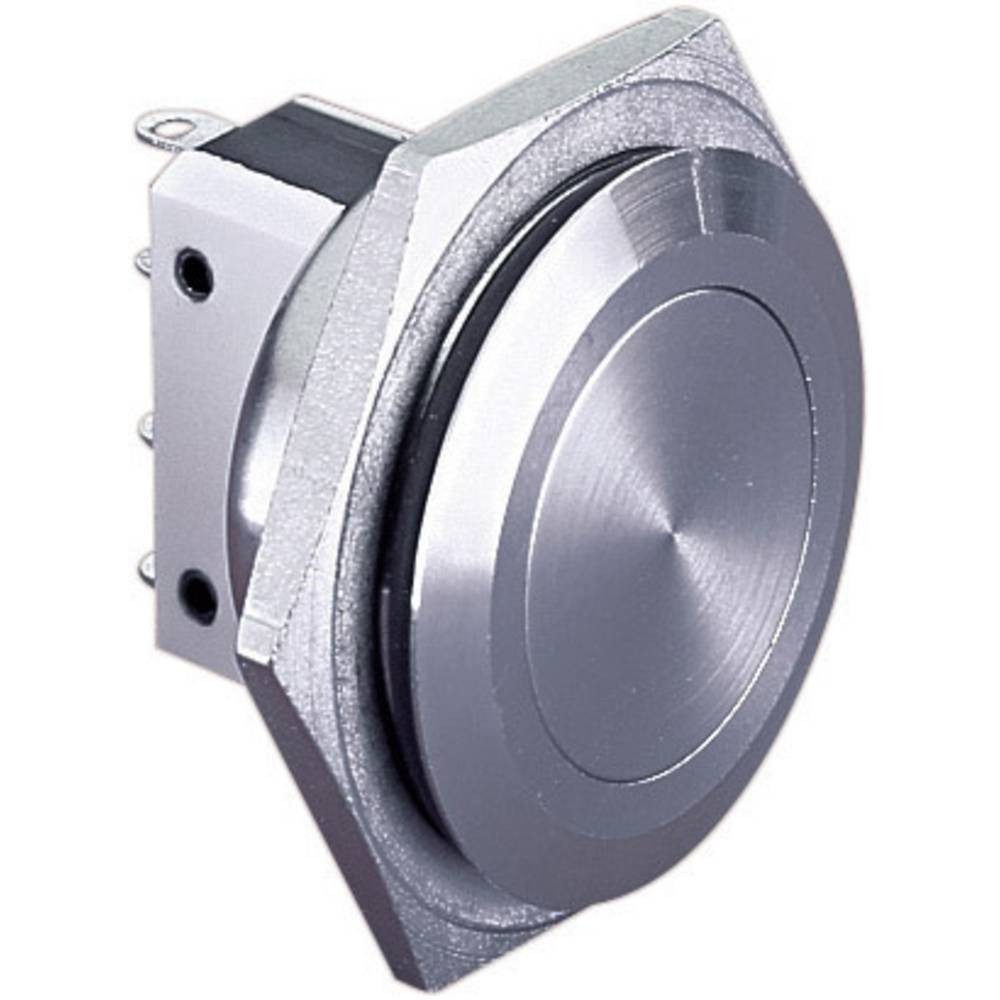 bulgin Schalter Vandalismusgeschützter Taster 250 V/AC 5 A MP0038, Betätiger flach