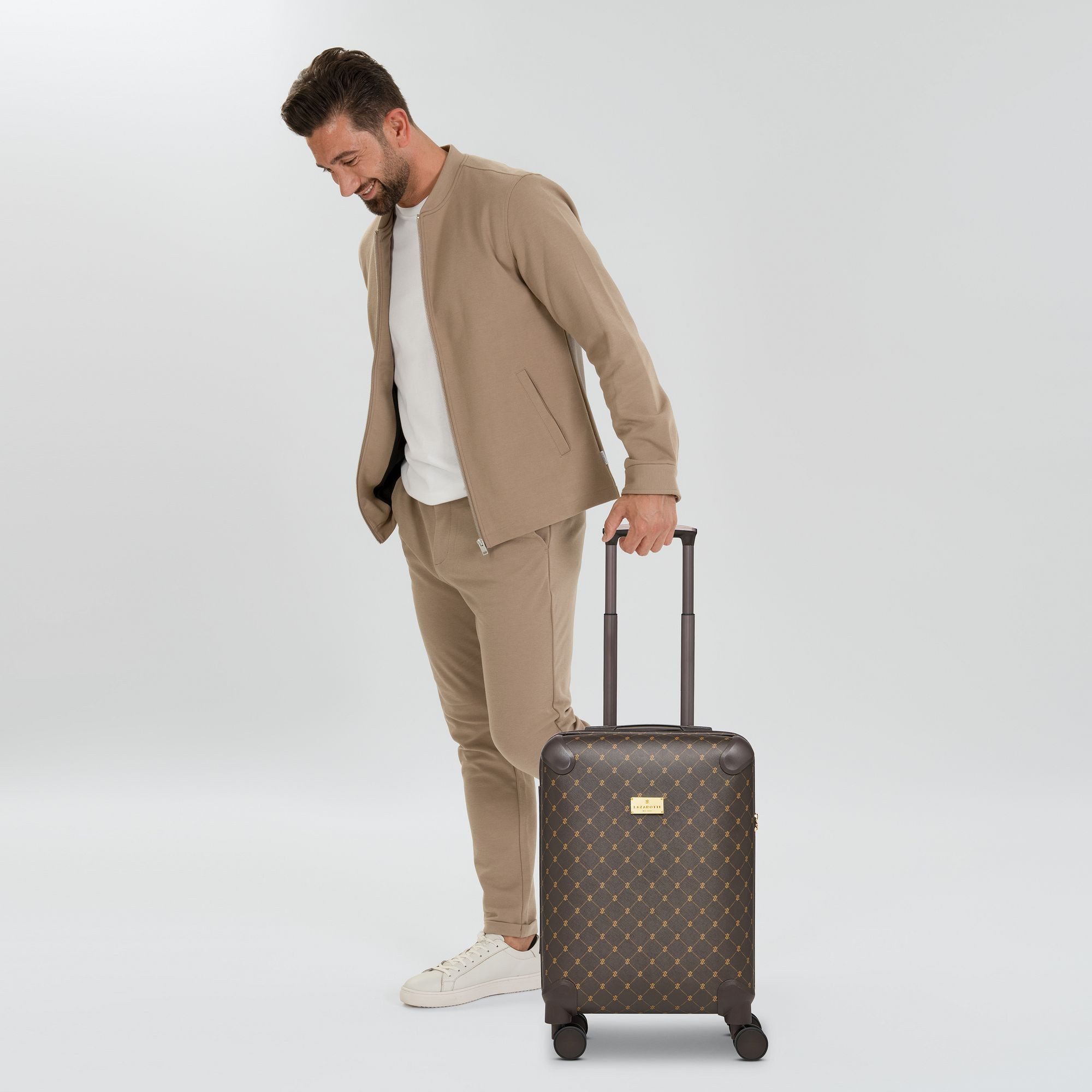 Lazarotti Handgepäck-Trolley Palermo, 4 Rollen, Polypropylen, PVC günstig online kaufen