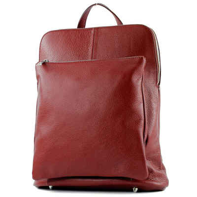 modamoda de Rucksack T141v3, Echtleder Handmade in Italy