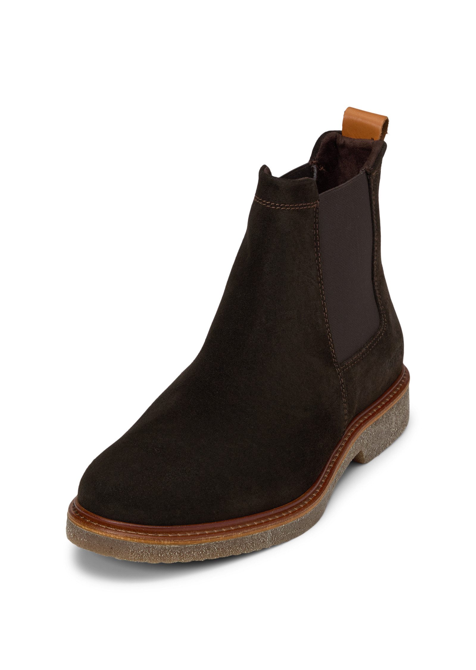 Marc O'Polo aus geöltem Veloursleder Chelseaboots