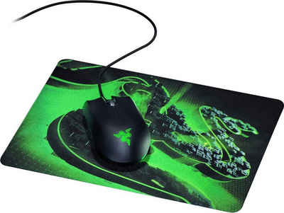 RAZER Razer Abyssus Lite Gaming Mouse + Goliathus Mobile Gaming-Maus