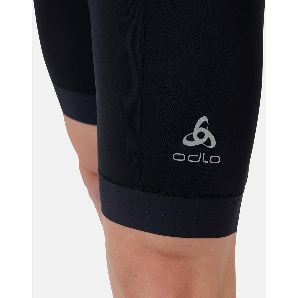 Odlo Fahrradhose The Zeroweight Tight Shorts Hochwertige Radlerhose für Herren, aus recycelten Materialien, mit