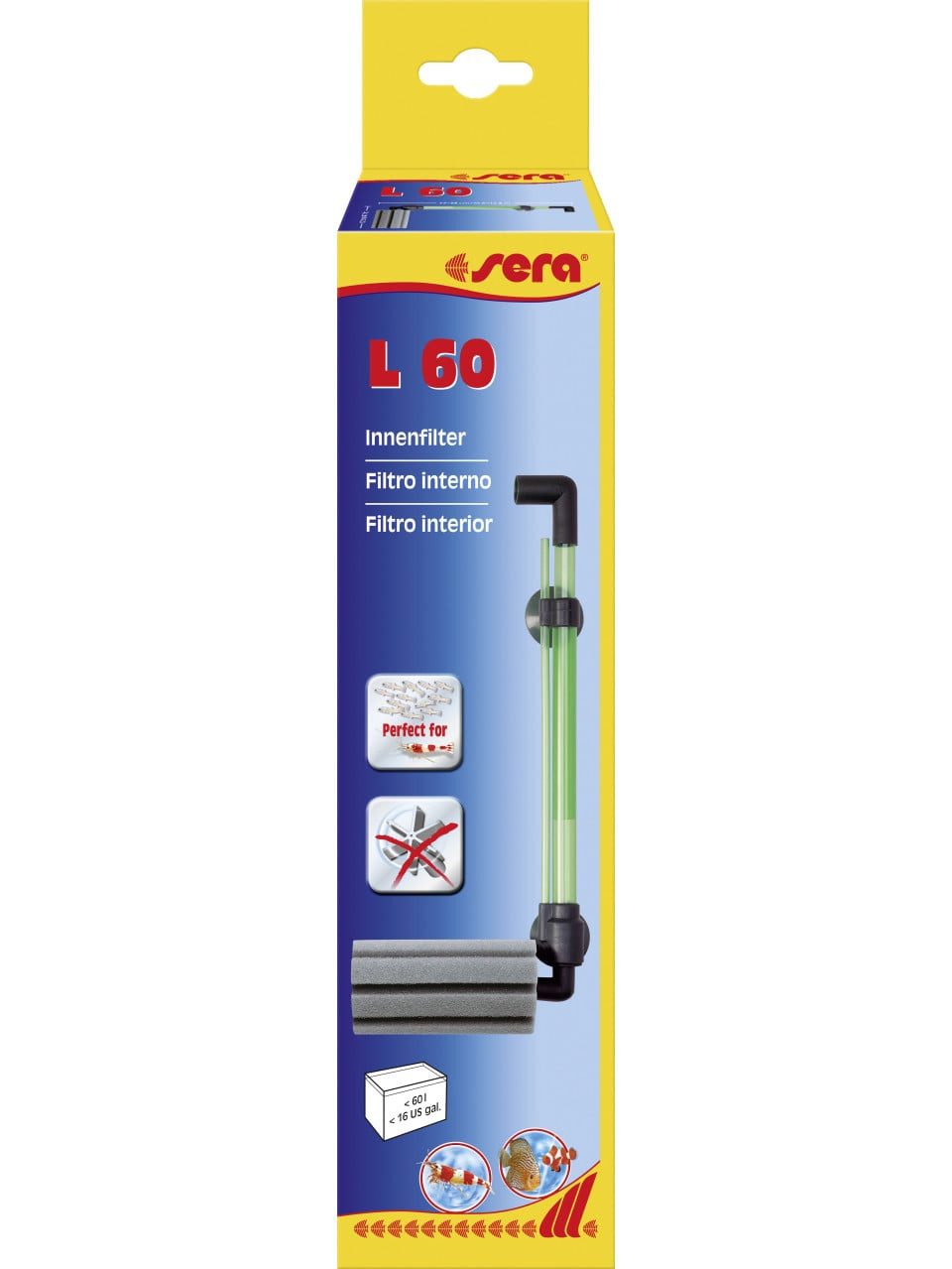 Sera Aquariumfilter Sera Innenfilter L 60
