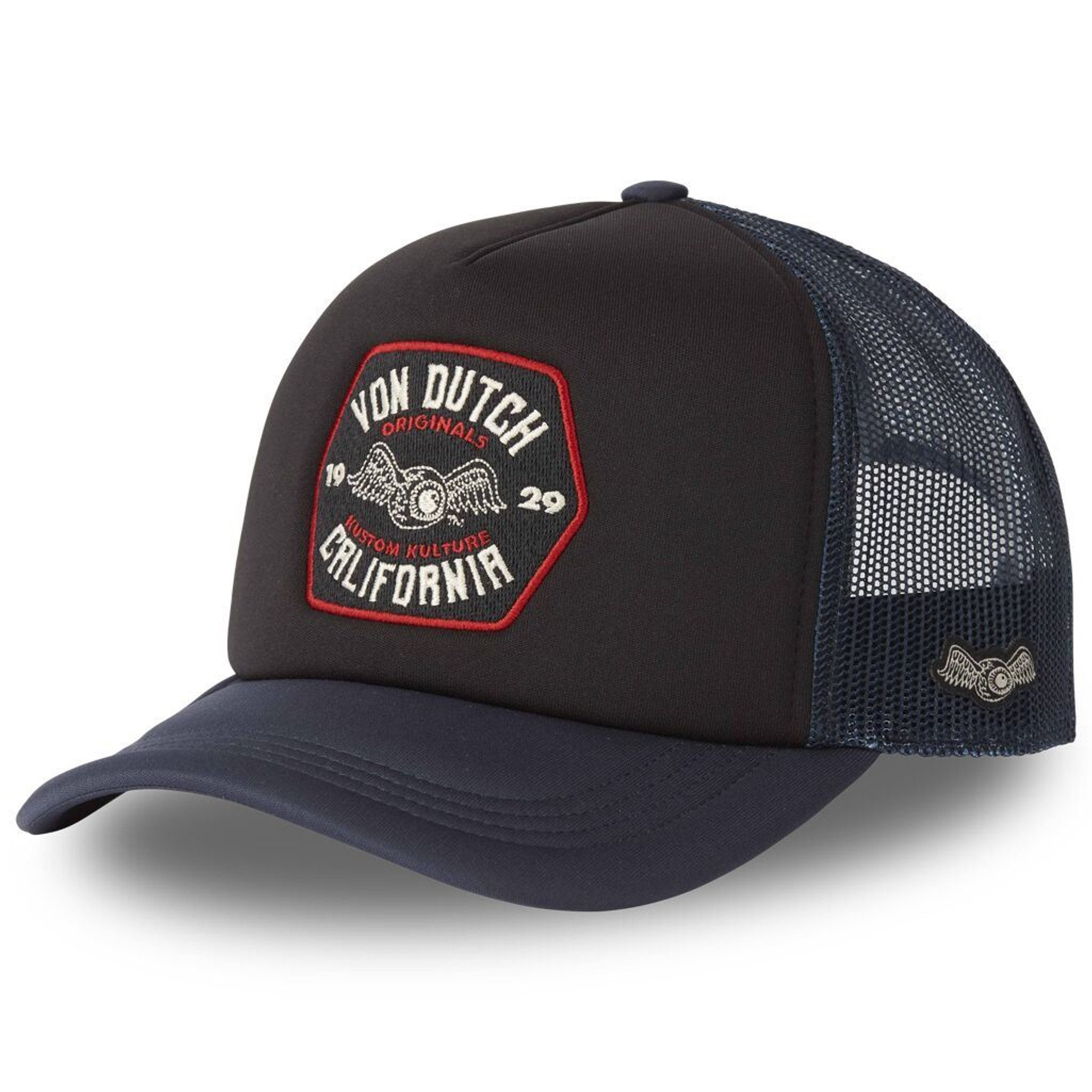 Trucker Cap Von Dutch Originals Foam Trucker Cap CALIFORNIA LTD BRAND 1929 EYE SUN