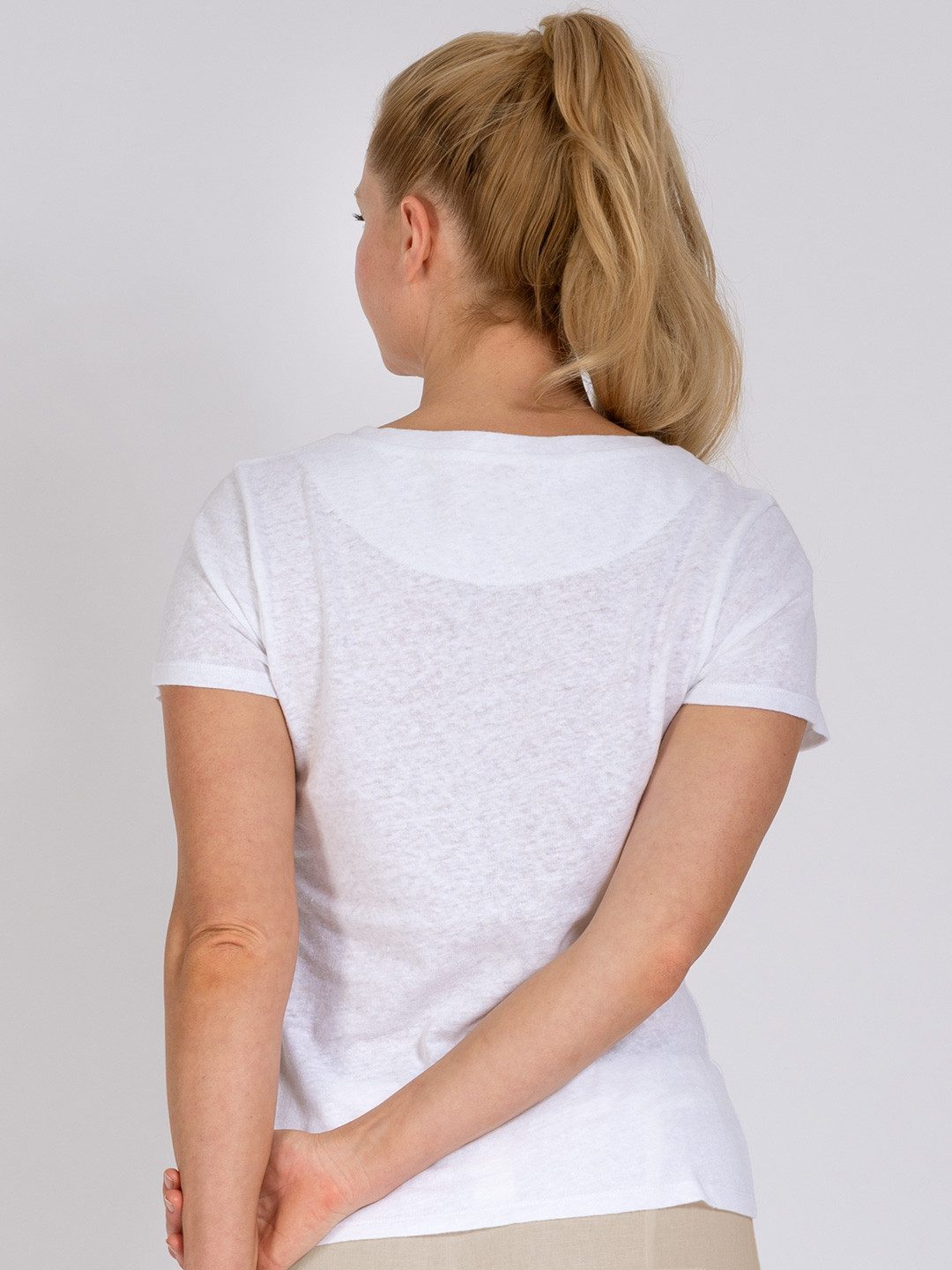 Magadi Yogashirt Celine mit Leinen