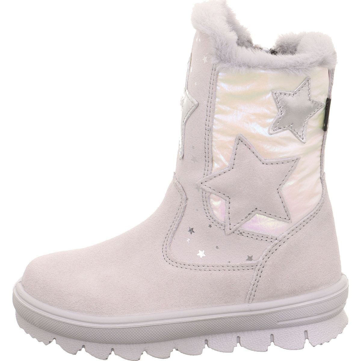 Superfit Flavia Winterstiefel Stylische, wasserdichte Mädchenstiefel mit Glitzersternprint und