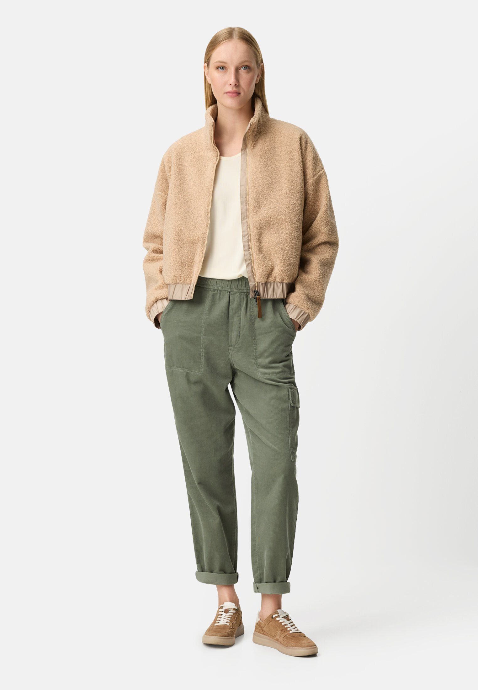 camel active Cargohose aus reiner Baumwolle