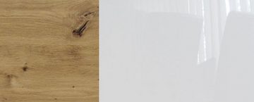 Feldmann-Wohnen Auszugsunterschrank Essen (3 Schubladen mit Vollauszug + Selbsteinzug (Rejs Comfort Box), 1-St., mit Acrylfronten (Ultrahochglanz), abrieb- / kratzfest) 60x50x82cm Front- und Korpusfarbe wählbar mit Soft-Close-Funktion