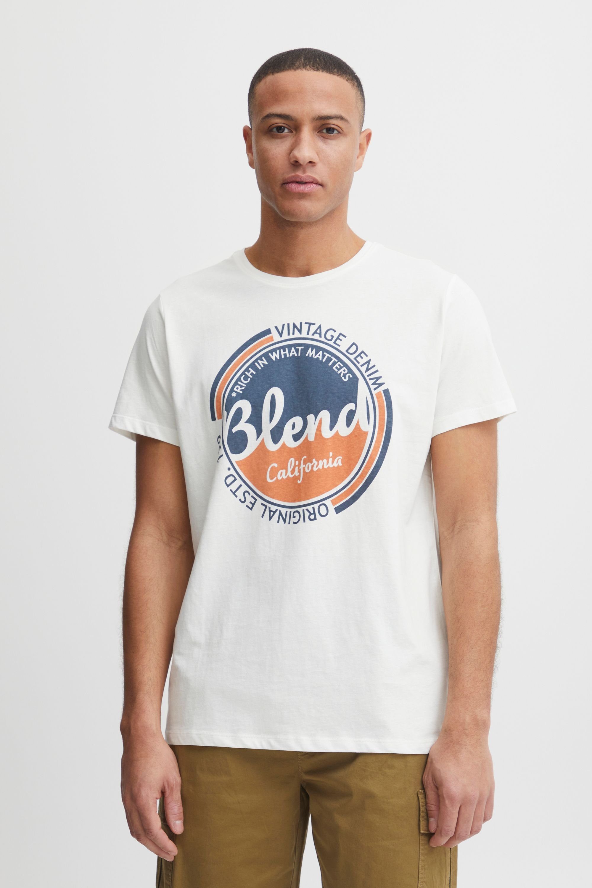Blend T-Shirt BHTee Klassisches T-Shirt mit Rundhalsausschnitt