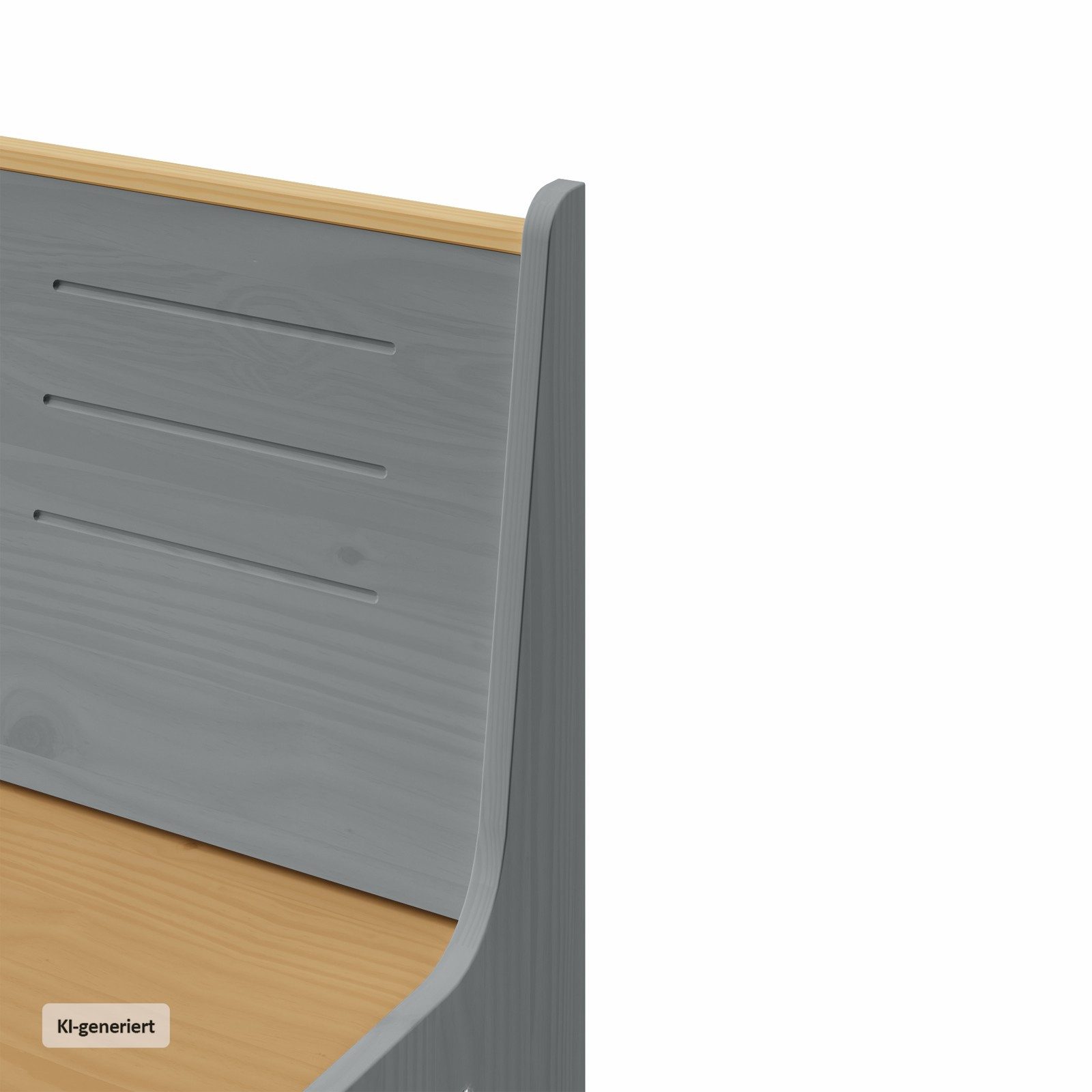 HTI-Living Eckbank Eckbankgruppe Marija (Set, 3-St., 1 Esstisch, 1 Eckbank mit Rücklehne, 1 Sitzbank), Esstisch Eck- und Sitzbank Landhausstil – Bild 4 von 5