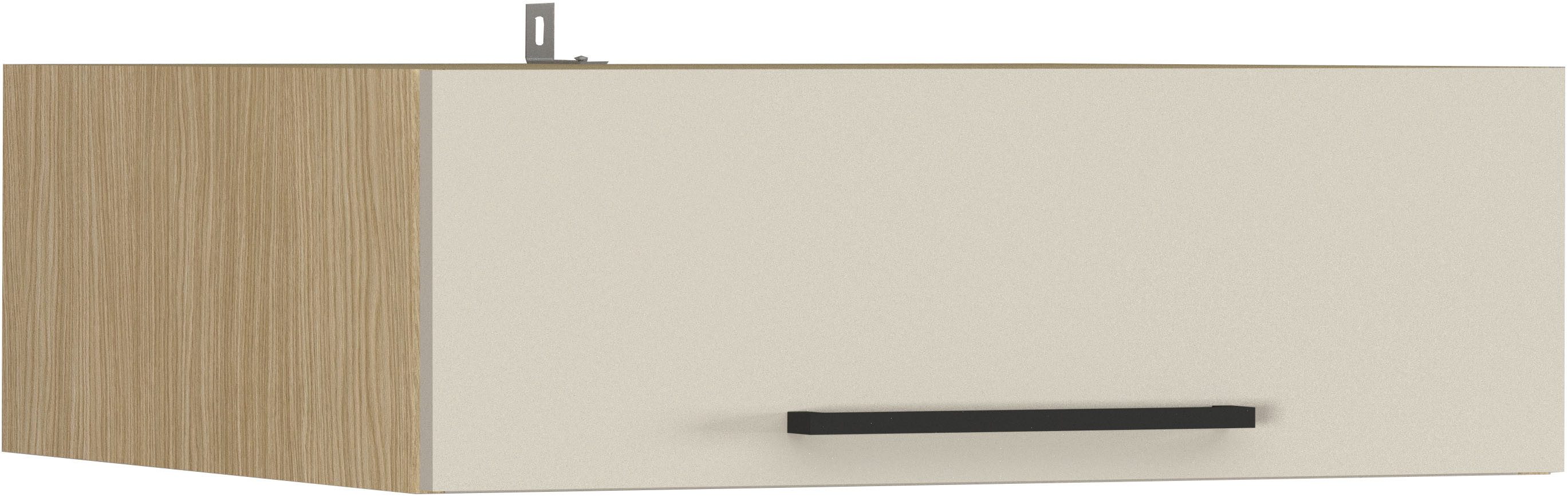 KOCHSTATION Aufsatzschrank Luna, Hängeschrank, Küchenhängeschrank, Made in Italy B/T/H: 60×60×20 cm, zusätzlicher Stauraum über der Arbeitsfläche