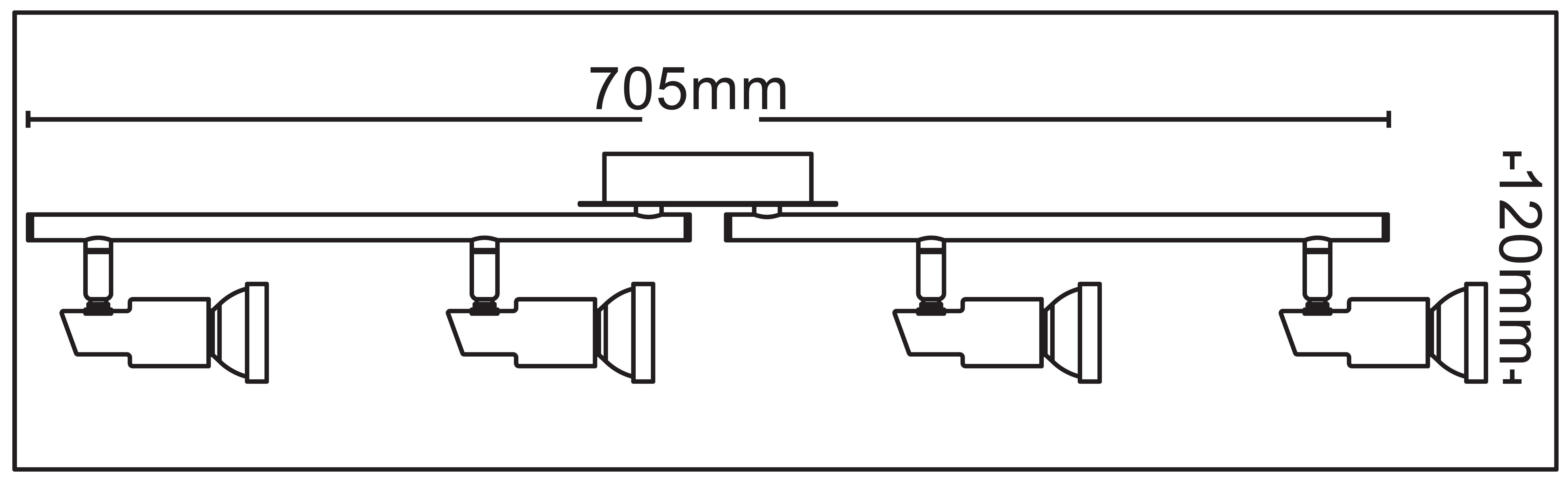 TRANGO LED Deckenspots, 3-flammig 2890-038-5W LED Deckenleuchte OSCAR inkl. 3x 5 Watt GU10 LED Leuchtmittel in Chrom-Optik Deckenlampe, Deckenstrahler, Deckenspots, Lampe schwenkbar und drehbar