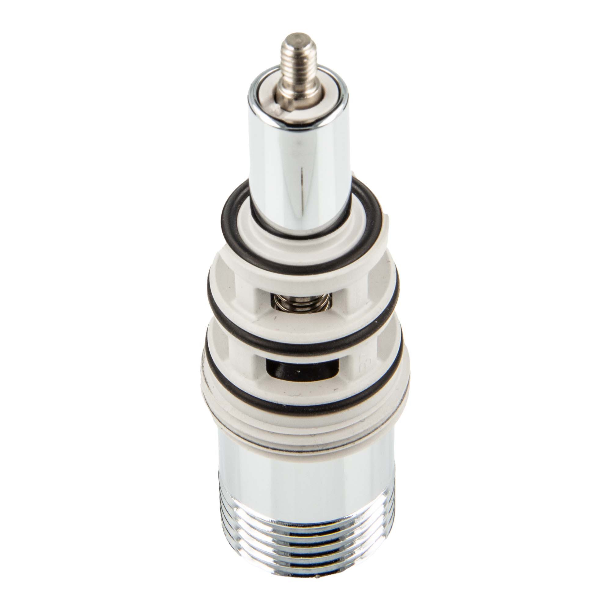 heinrichschulte Badarmatur AP-Umstellung ohne Knopf 09149 für Badebatterien, verchromt