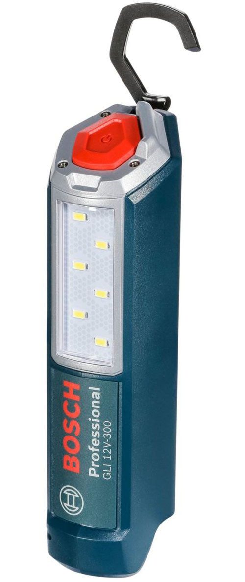 Bosch Professional Arbeitsleuchte GLI 12V-300, LED fest integriert, Neutralweiß, ohne Akku und Ladegerät