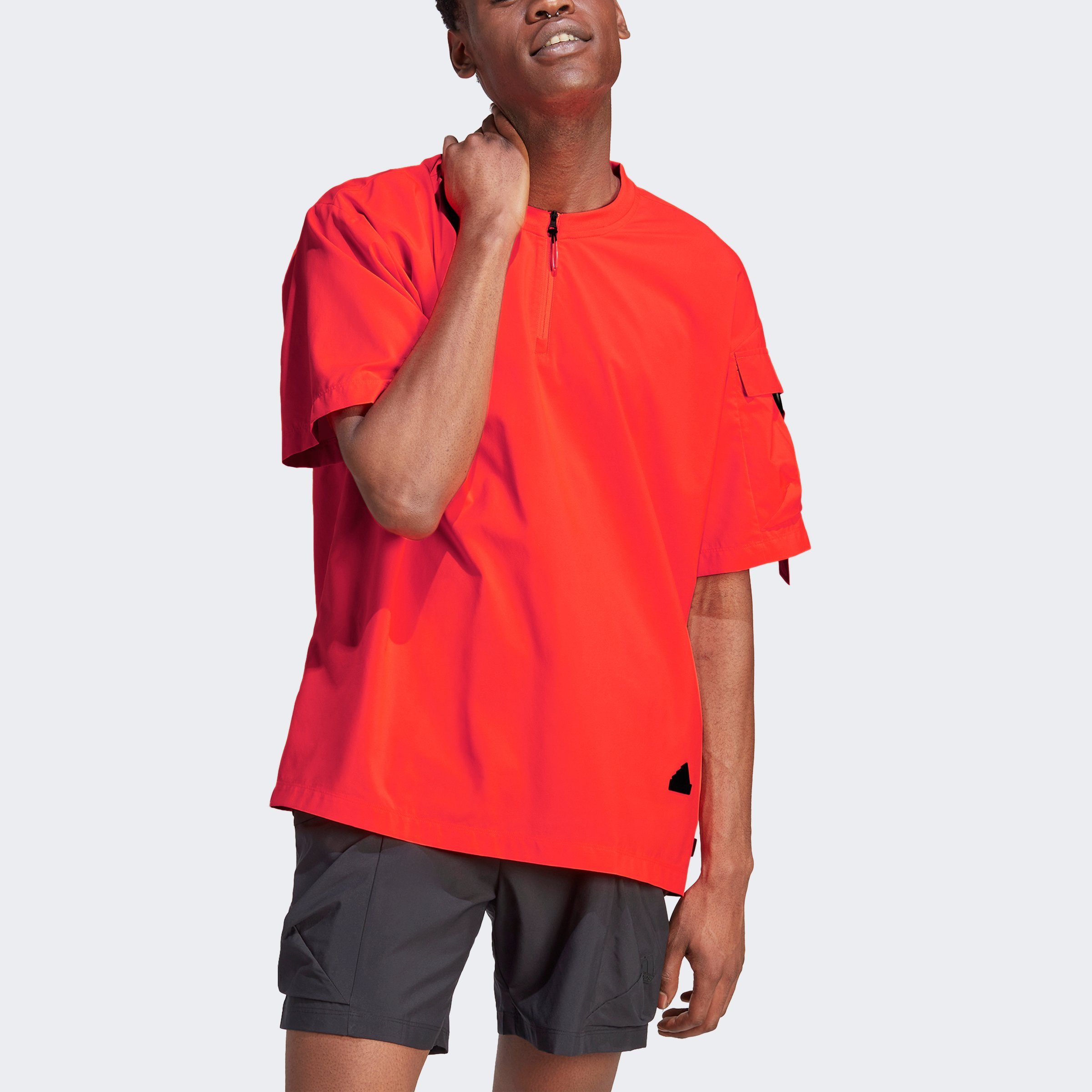 adidas Sportswear T-Shirt CITY ESCAPE Solar Red