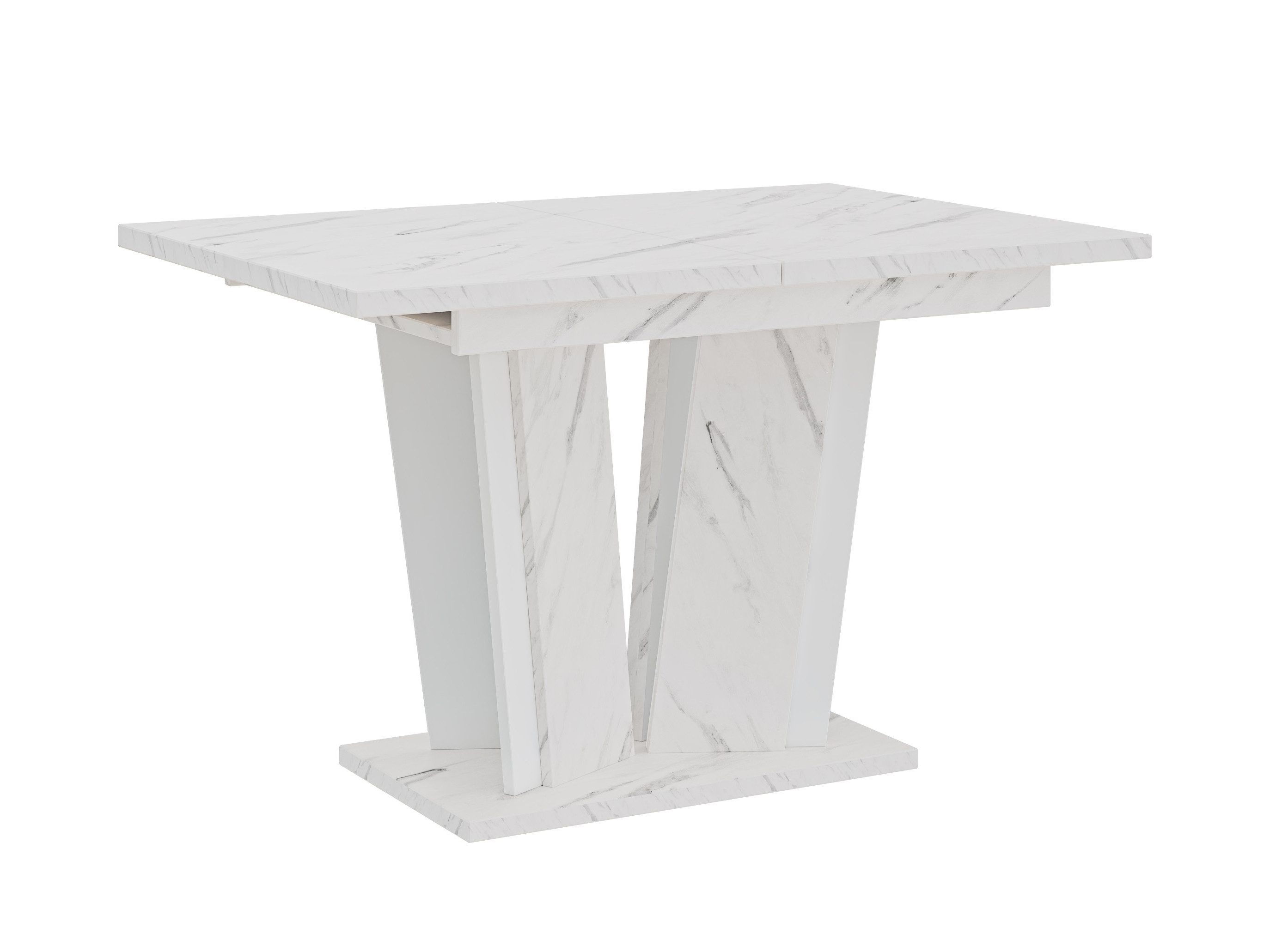 Compleo Esstisch ANDZIAS ausziehbarer Tisch 120-160cm, Esszimmertisch