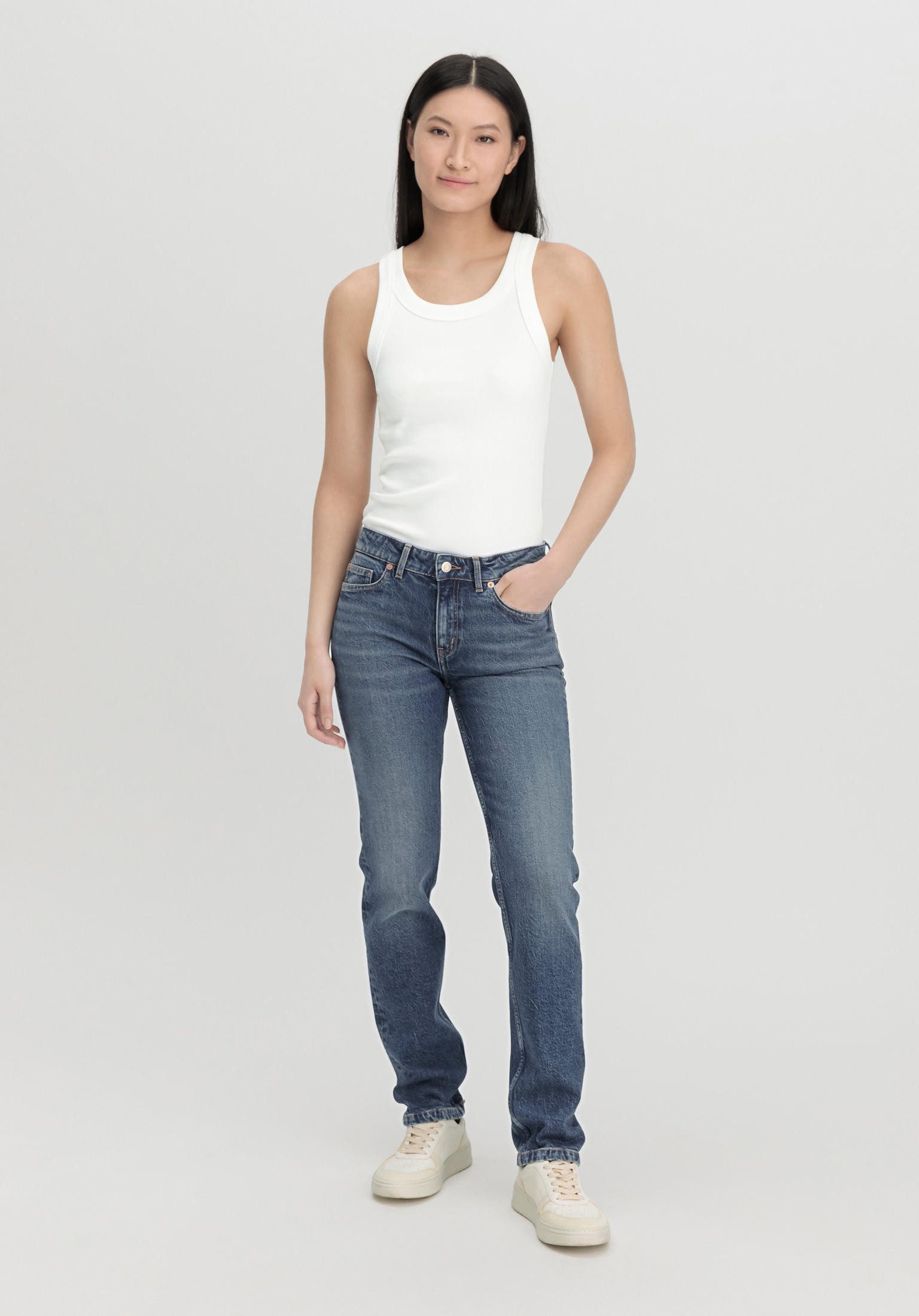 Hessnatur Bequeme Jeans aus Bio-Denim (1-tlg) günstig online kaufen