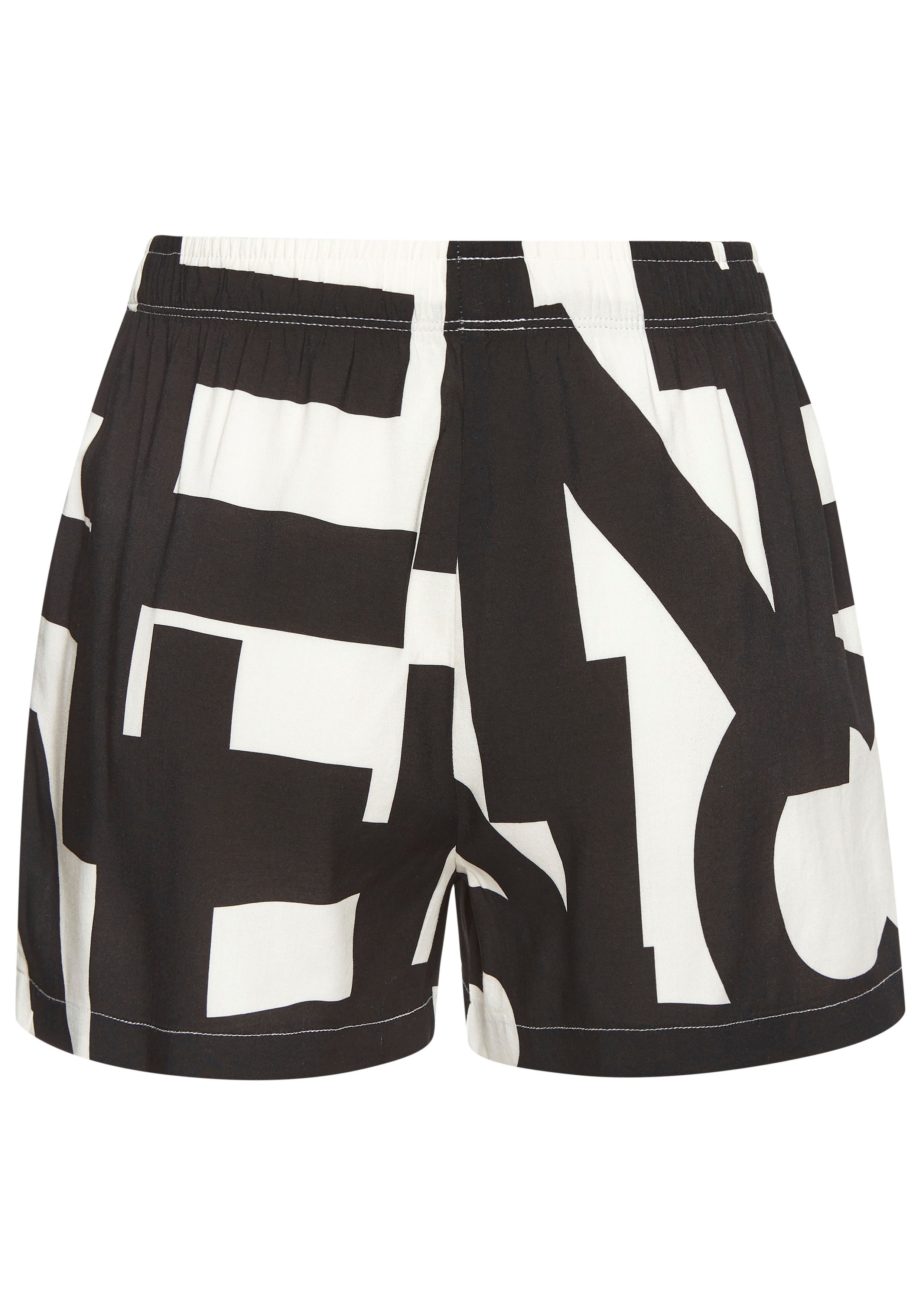 French Connection Pyjamashorts in gewebter Hemdenqualität