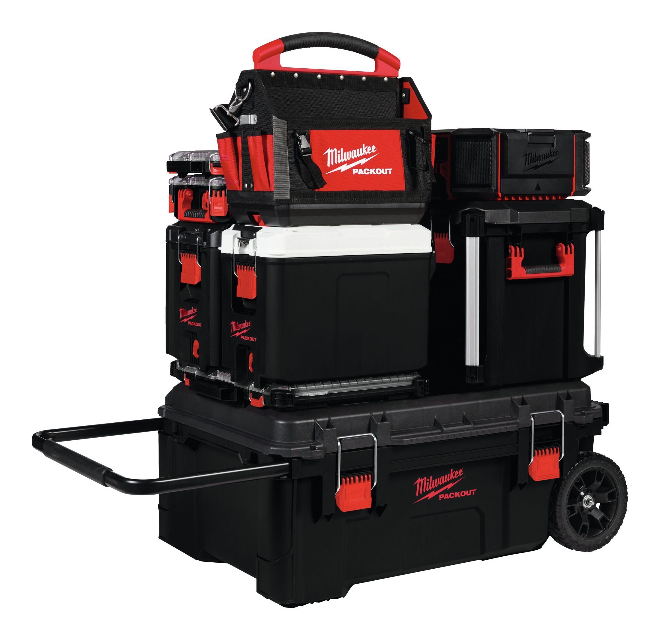 Milwaukee Werkzeugkoffer, Packout Mobile Montagebox