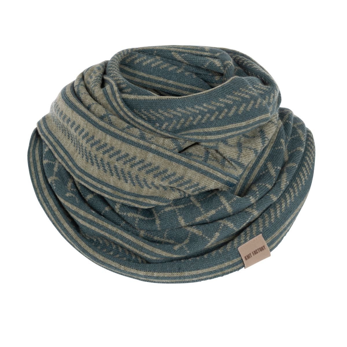 Knit Factory Strickschal Dusk Loop Schal Laurel/Urban Green, (1-St), Schal günstig online kaufen