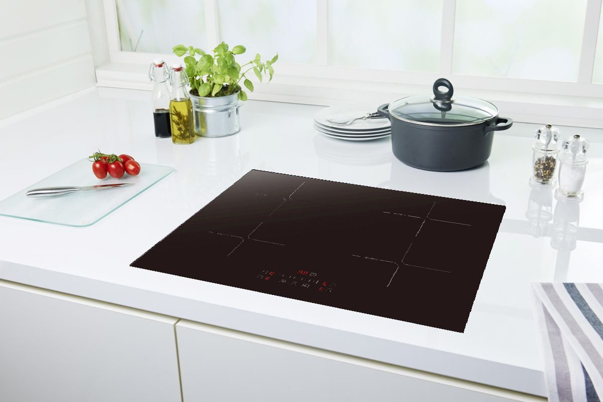 PKM Induktions-Kochfeld IN4-SA, Slider Touch Bedienung, Booster Funktion