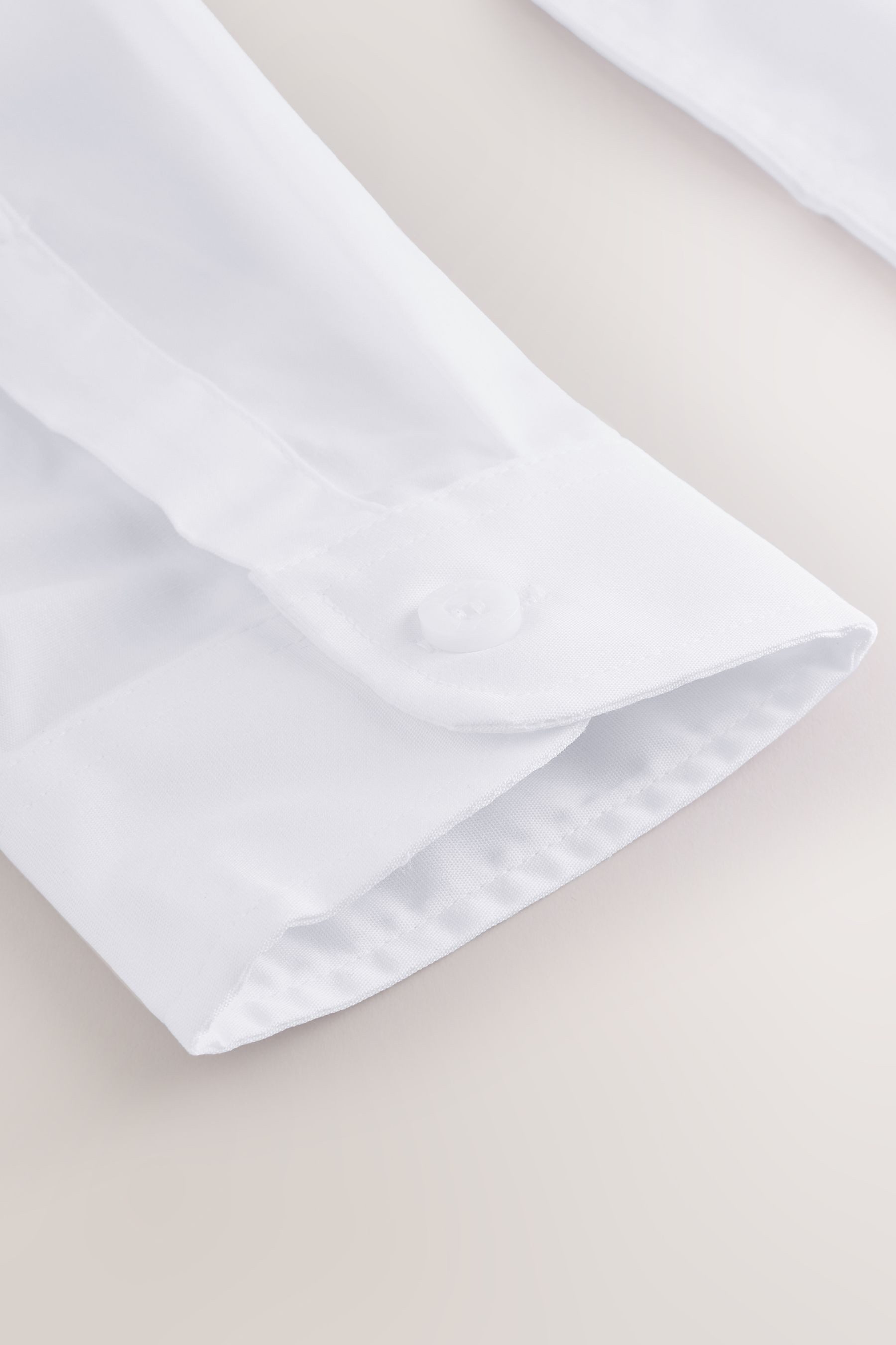 Next Langarmhemd Regular Fit Hemd mit extra langen Ärmeln (2-tlg)