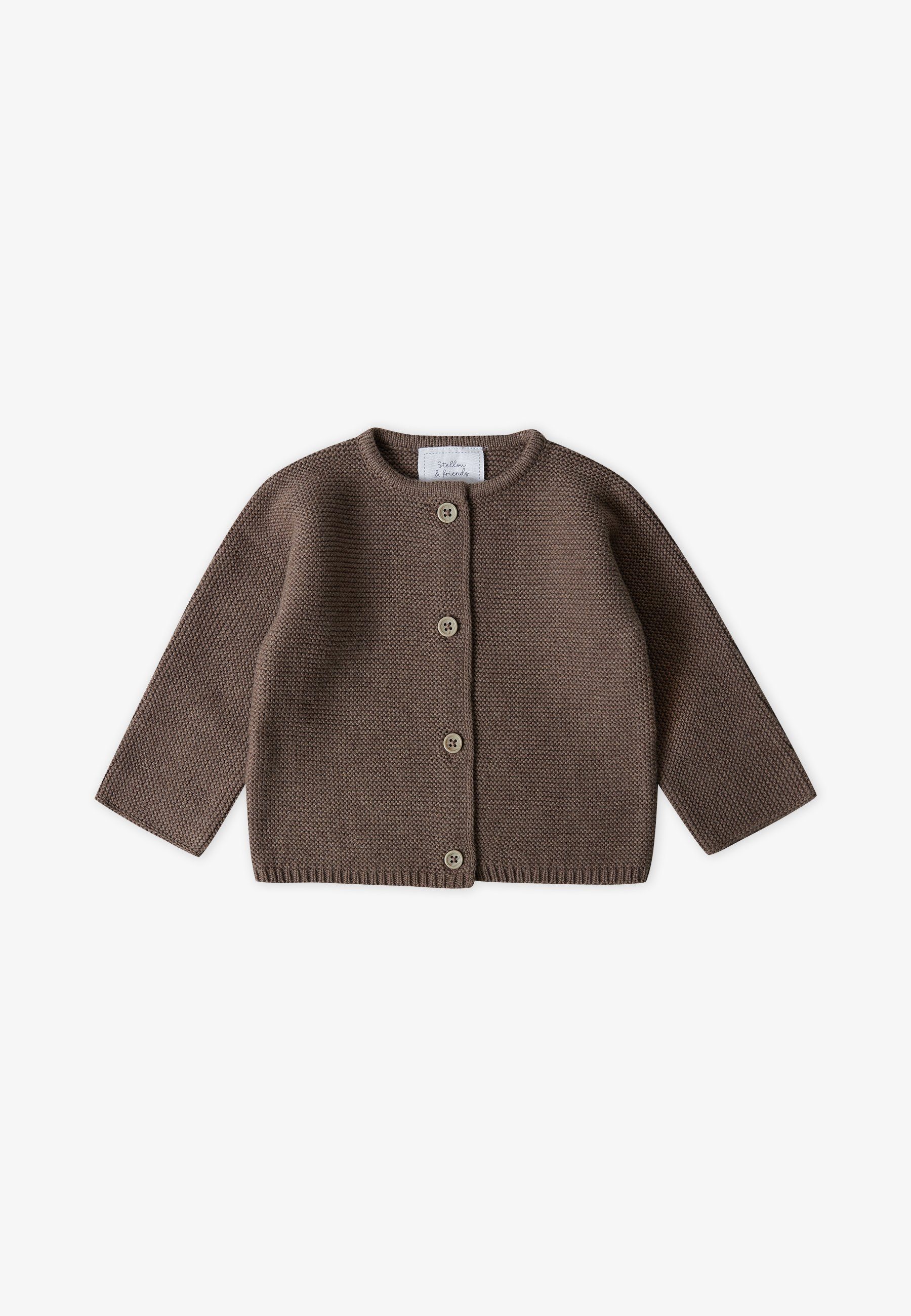 Stellou & friends Strickjacke braun