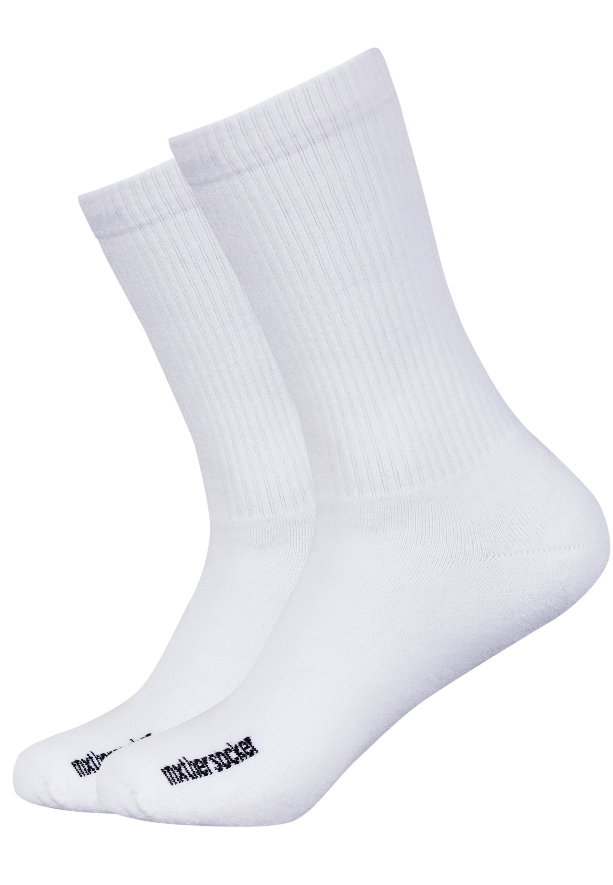 Mxthersocker mit Markenschriftzug THE NAKED Socken (3-Paar) MXTHERSOCKER dezentem - weiß ESSENTIAL