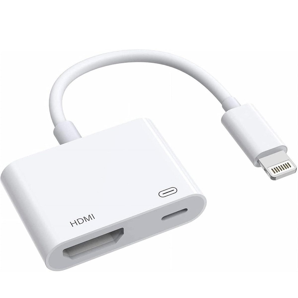 DOPWii Lightning-zu-HDMI-Adapter für iPhone,iPad,Full HD Video Konverter Адаптери zu Lightning, HDMI, USB-C, 1080P – Funktioniert mit iPhones und iPads mit Lightning-Anschluss