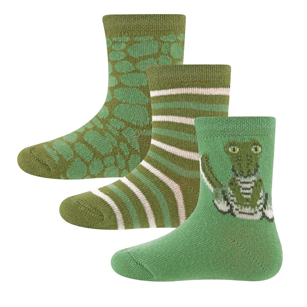 Socken Socken 3er Pack Krokodil