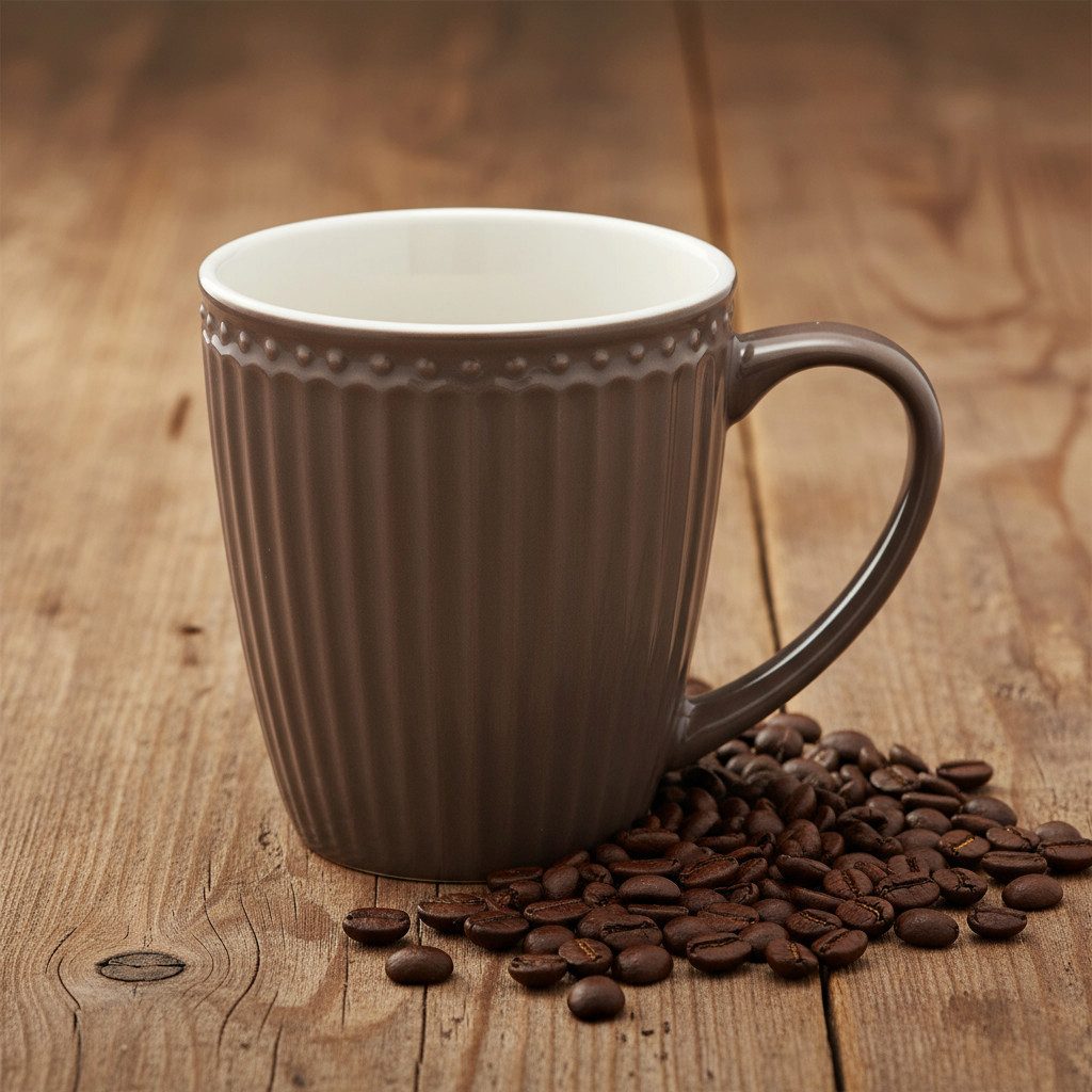 Greengate Tasse GreenGate Tasse Alice Schokolade