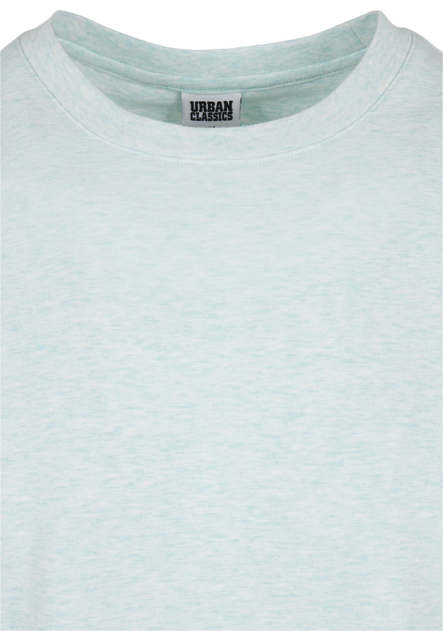 Tee URBAN aqua melange T-Shirt Melange CLASSICS (1-tlg) T-Shirt Oversize