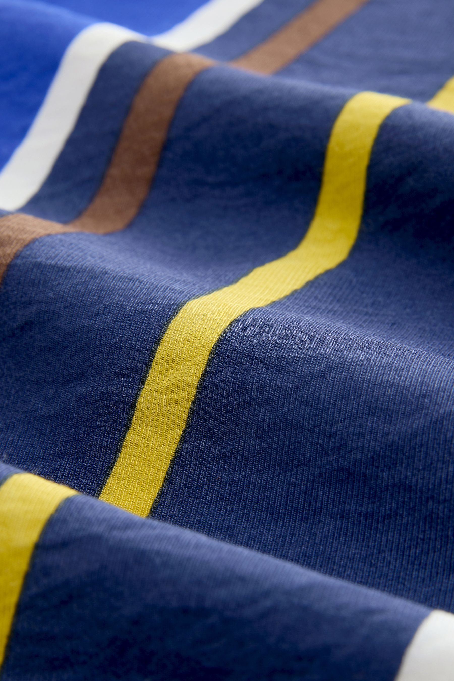 Next Midikleid Kurzärmeiges Midikleid mit Drapierung (1-tlg)