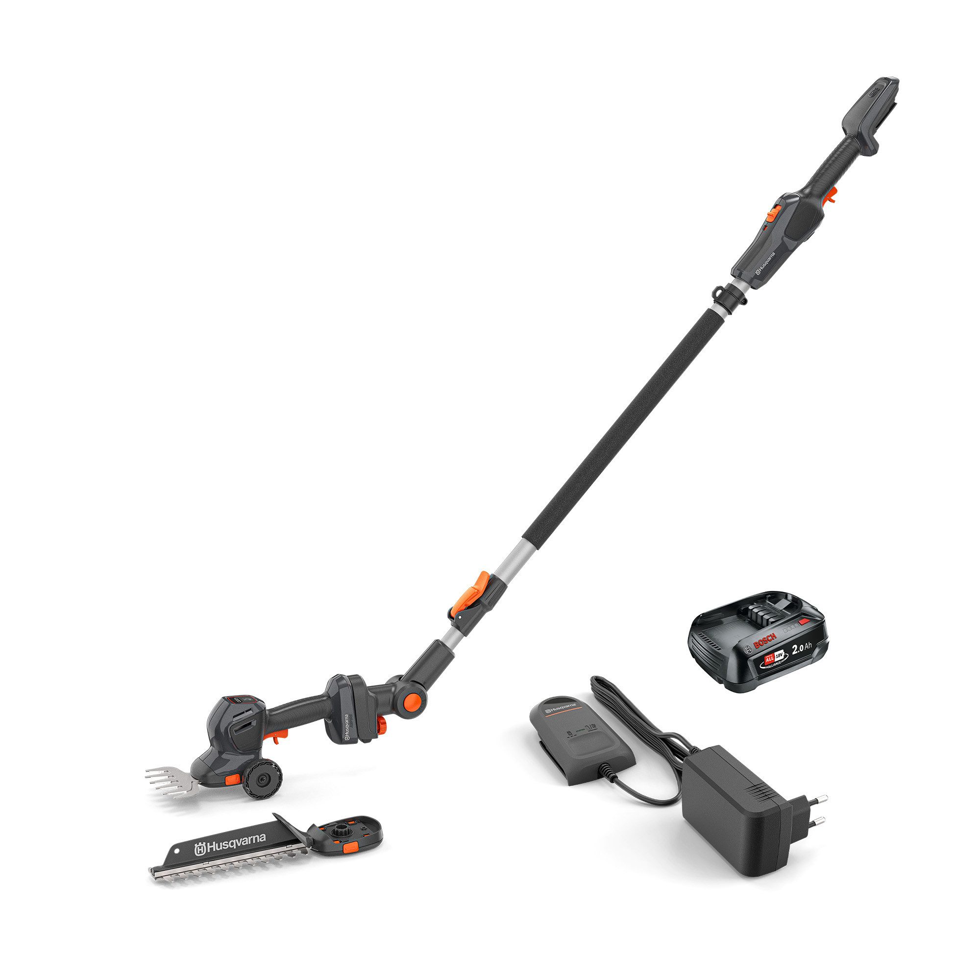 Husqvarna Akku-Grasschere Aspire S20-P4A, Strauch- und Grasscherenmesser, 18V