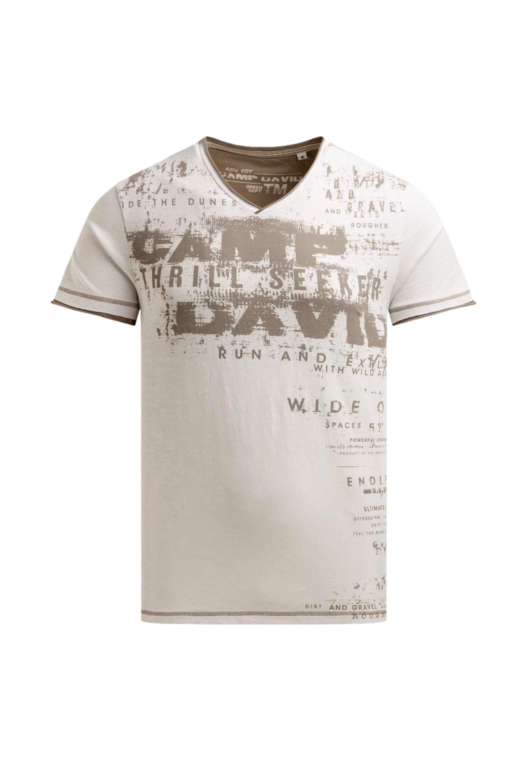 CAMP DAVID T-Shirt T-Shirt Dune Crusher Kurzarmshirt (1-tlg., 1)