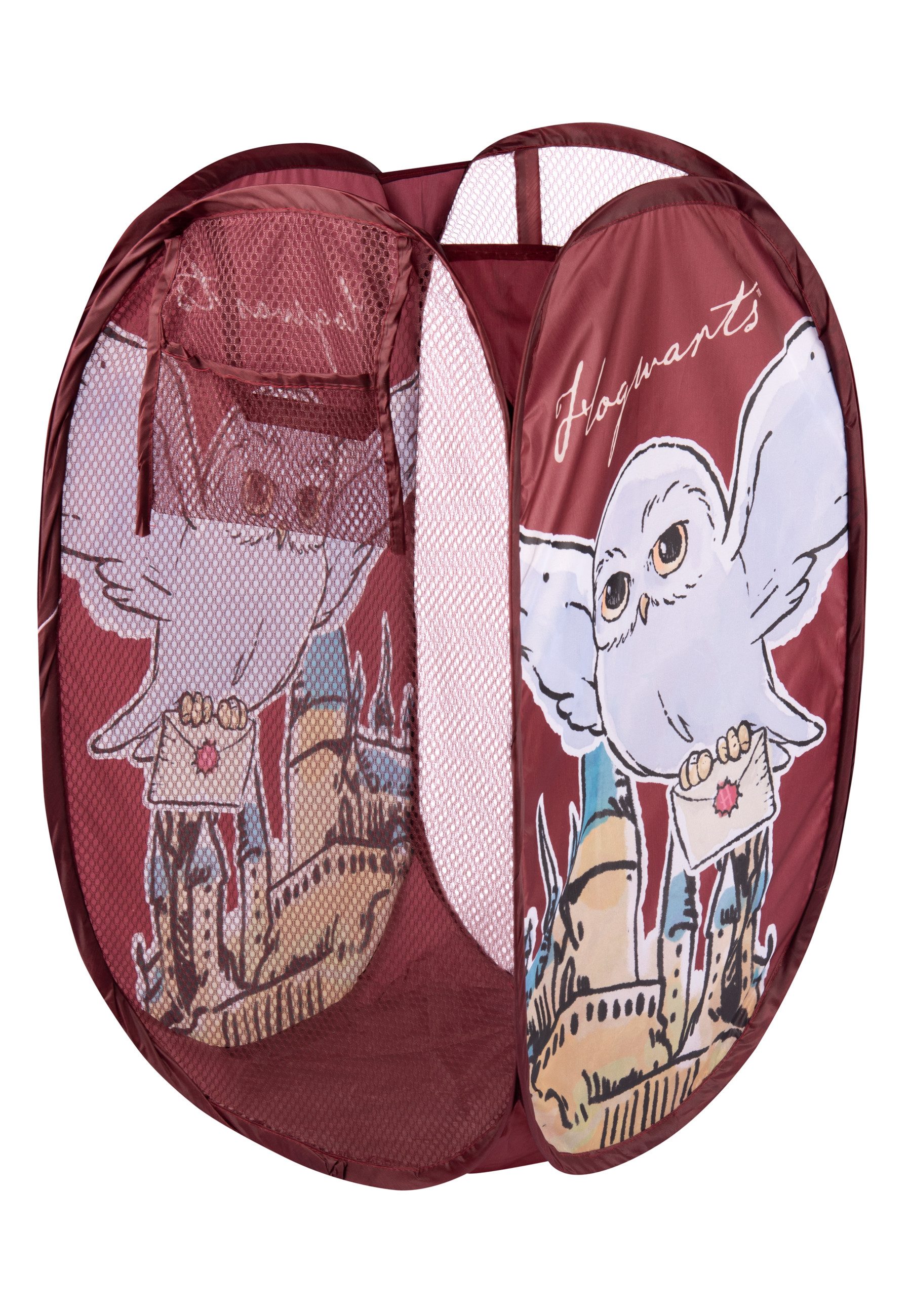 United Labels® Aufbewahrungsbox Harry Potter Aufbewahrungskorb - Hedwig Eule Faltbar 34 x 34 x 59 cm