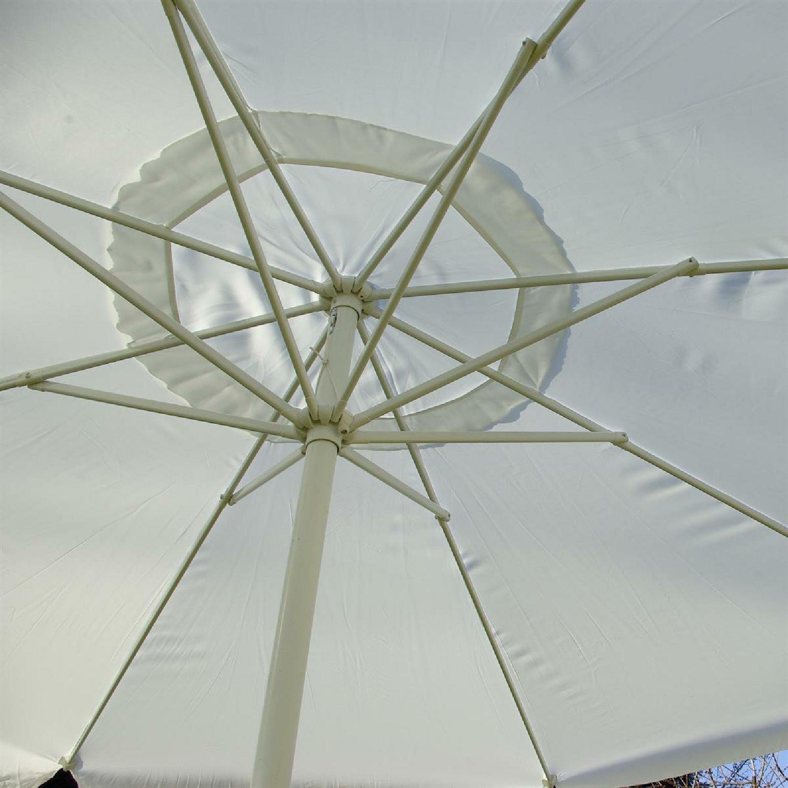 VCM Sonnenschirm Alu-Sonnenschirm achteckig, Spannweite 3,8m günstig online kaufen