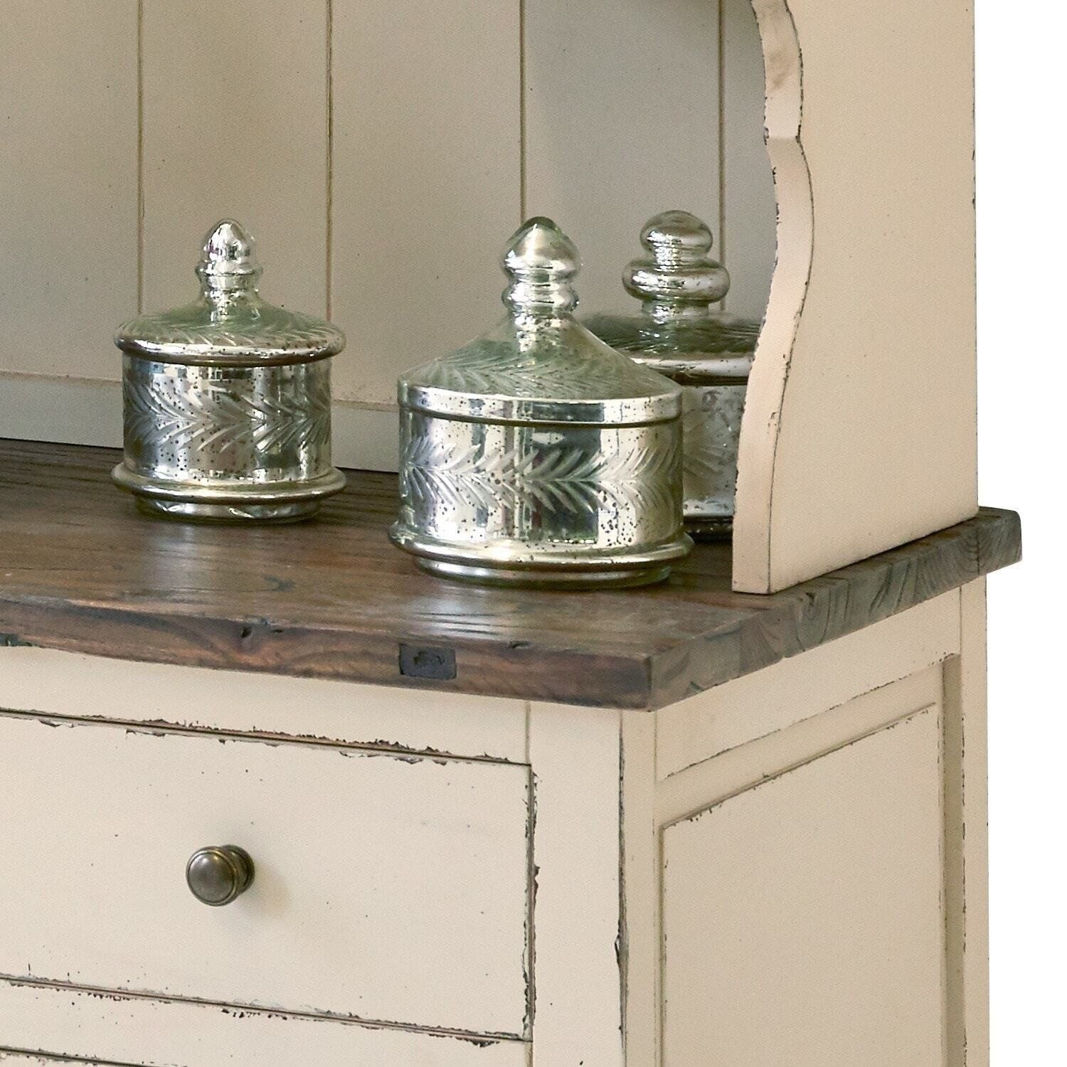 Mirabeau Kommode Schrank Peteersham antikweiß – Bild 4 von 4