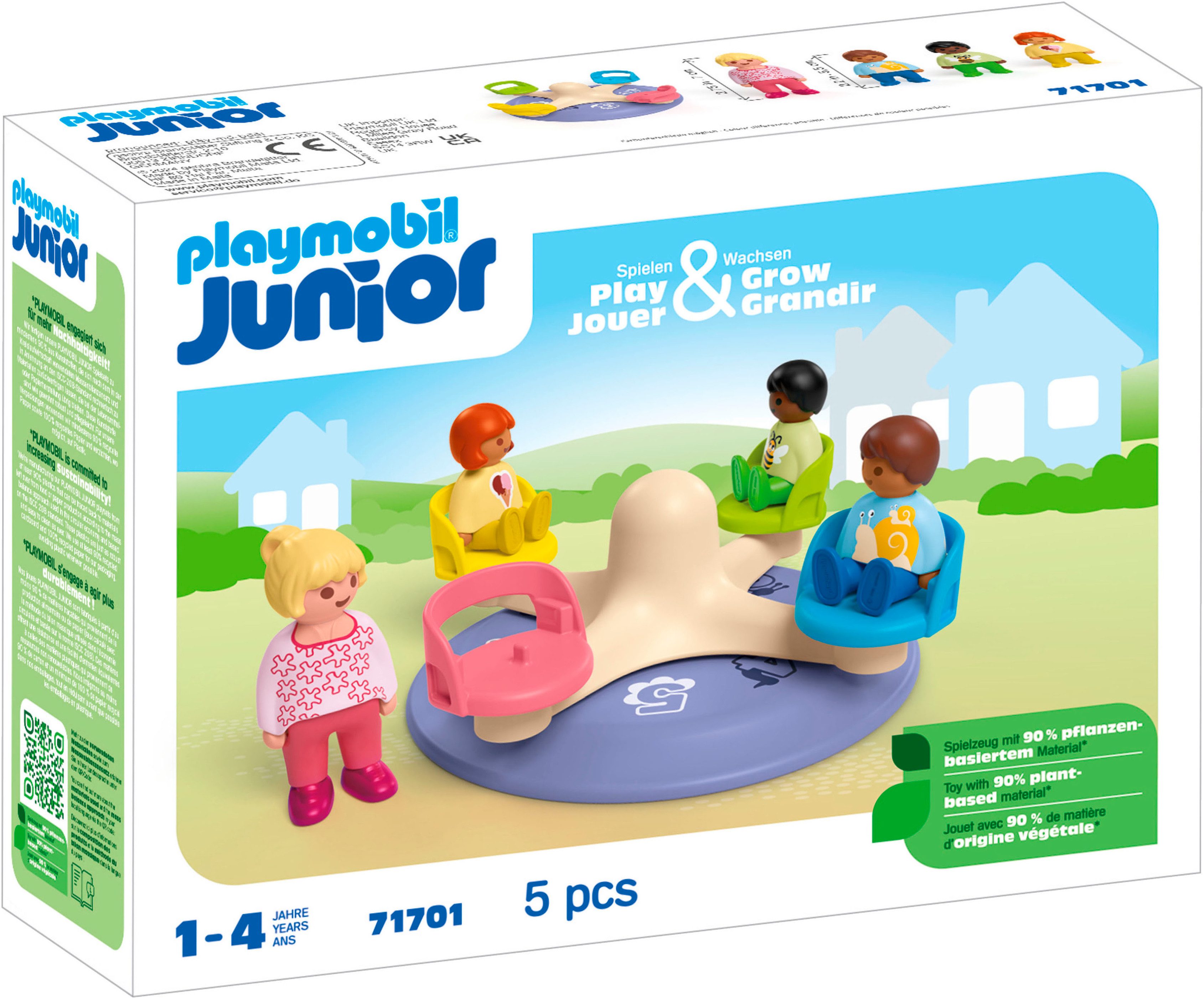 Playmobil® Zahlenkarussell (71701), JUNIOR Konstruktions-Spielset, (5 St), günstig online kaufen