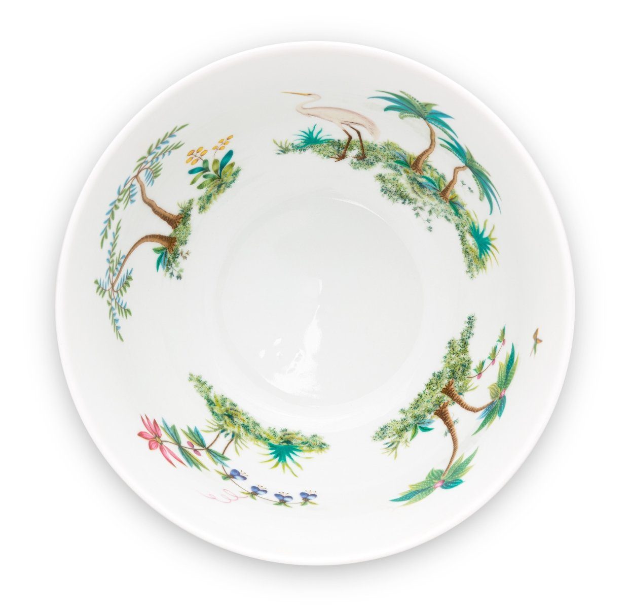 PiP Studio Schale Jolie Flowers Dots Gold Bowl 15 cm, Porzellan, (Schüsseln & Schalen), Bowl Jolie Flowers Dots Gold 15cm