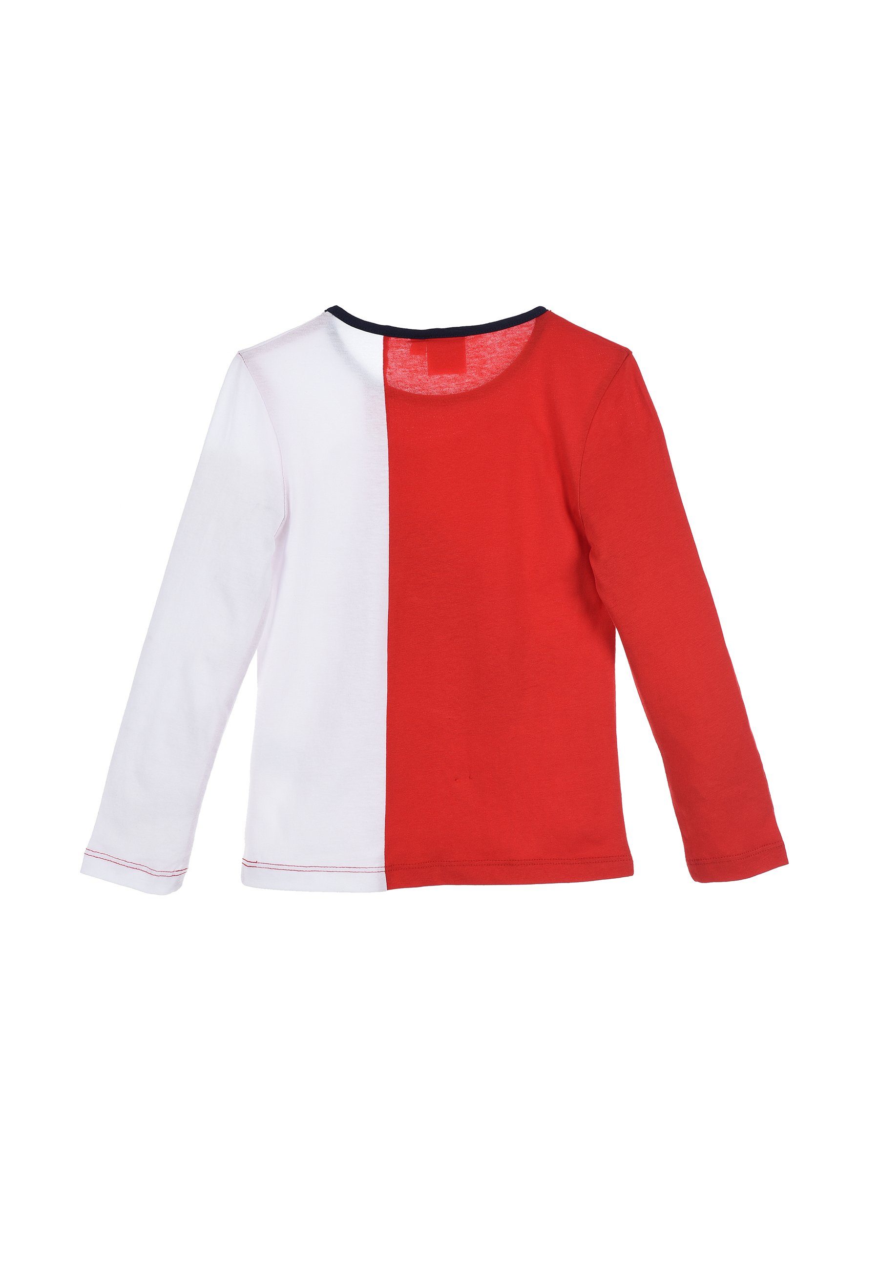 Shirt Oberteil Langarmshirt Ladybug Kinder - Mädchen Rot Miraculous Langarm