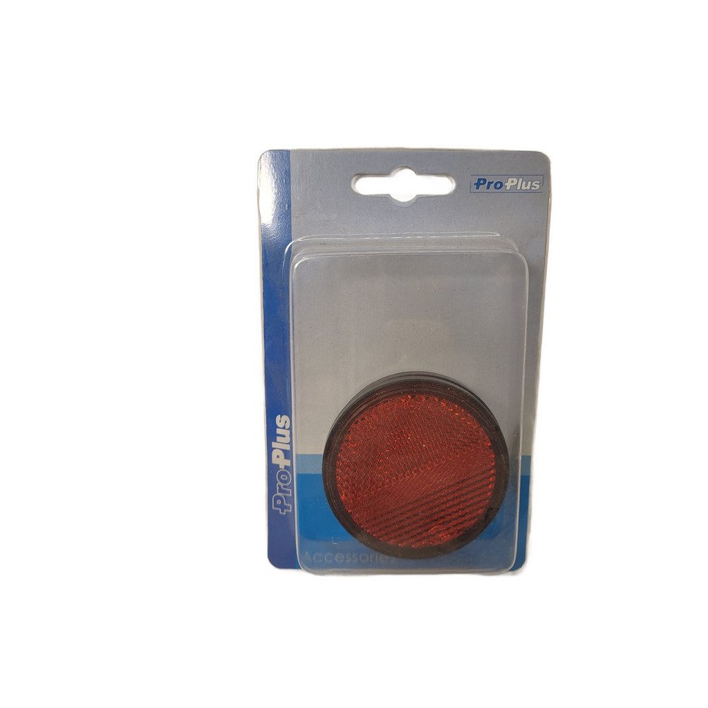 ProPlus Кулон Reflektor rot 58mm selbstklebend mit Grundplatte 2 Stück im Blister, 2-tlg.