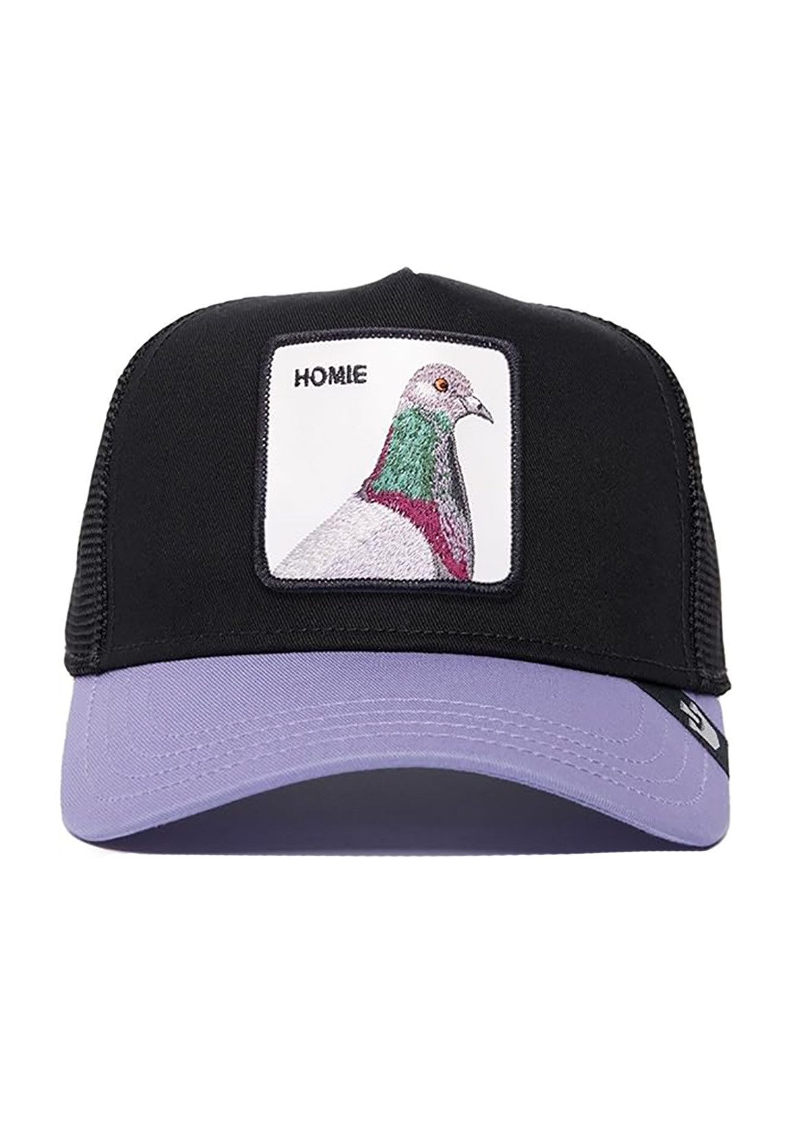 GOORIN Bros. Trucker Cap Goorin Bros. Trucker Cap V2 Pigeon Lavendel Schwarz Lila
