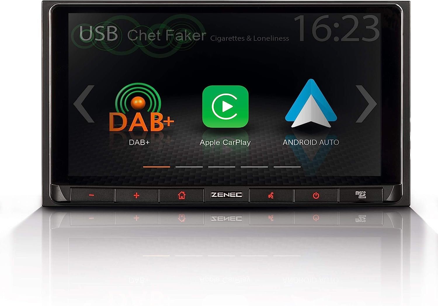 Zenec Z-N528 2-DIN Autoradio Apple CarPlay und Google Android Auto Autoradio
