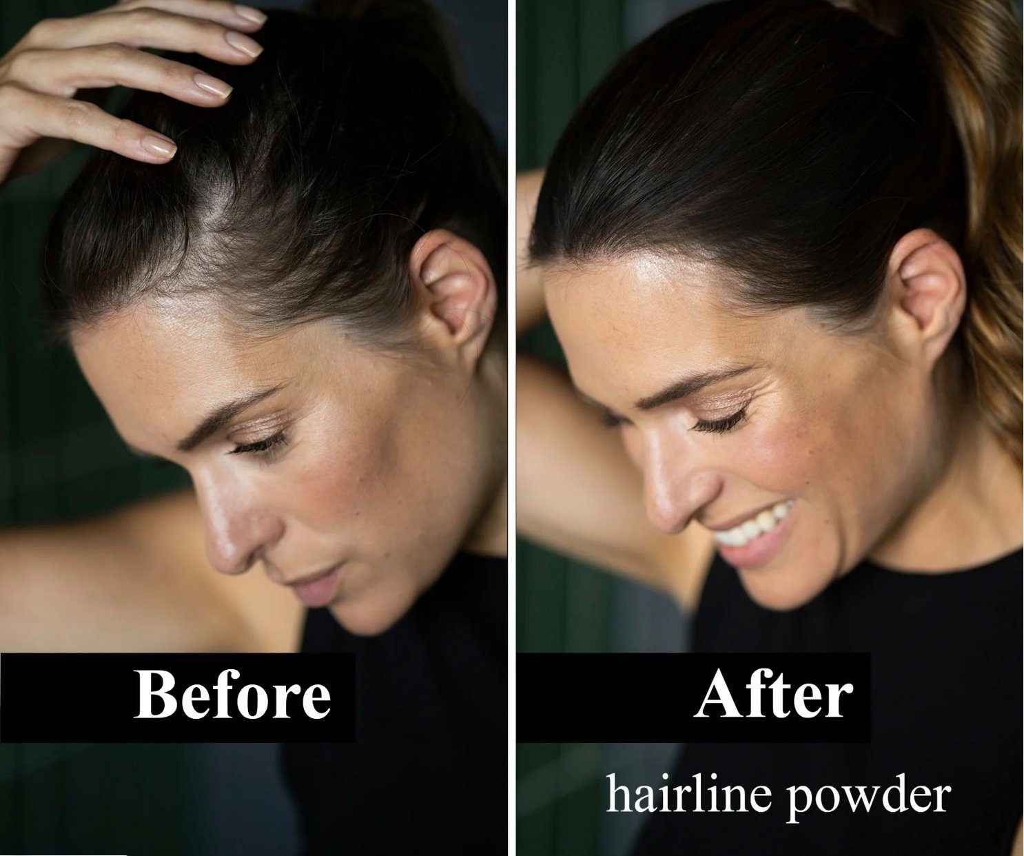 Rückstände Haaransatz-Farbpuder Hairline 4g, - Ansatz Ohne - kaschieren Grau Miguel Powder Leon Concealer zum Haar