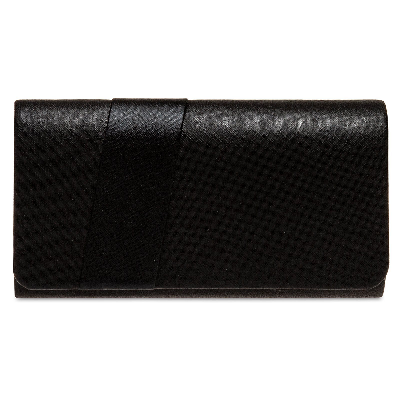 Caspar Clutch TA503 schlichte elegante Damen Abendtasche