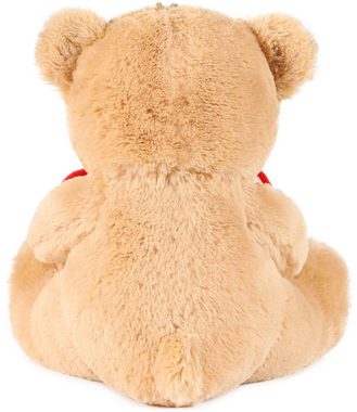 BRUBAKER Kuscheltier Teddybär mit Lieblingsmensch Herz (1-St), kleiner Teddy Bär, Stofftier Plüschtier mit Liebesbotschaft