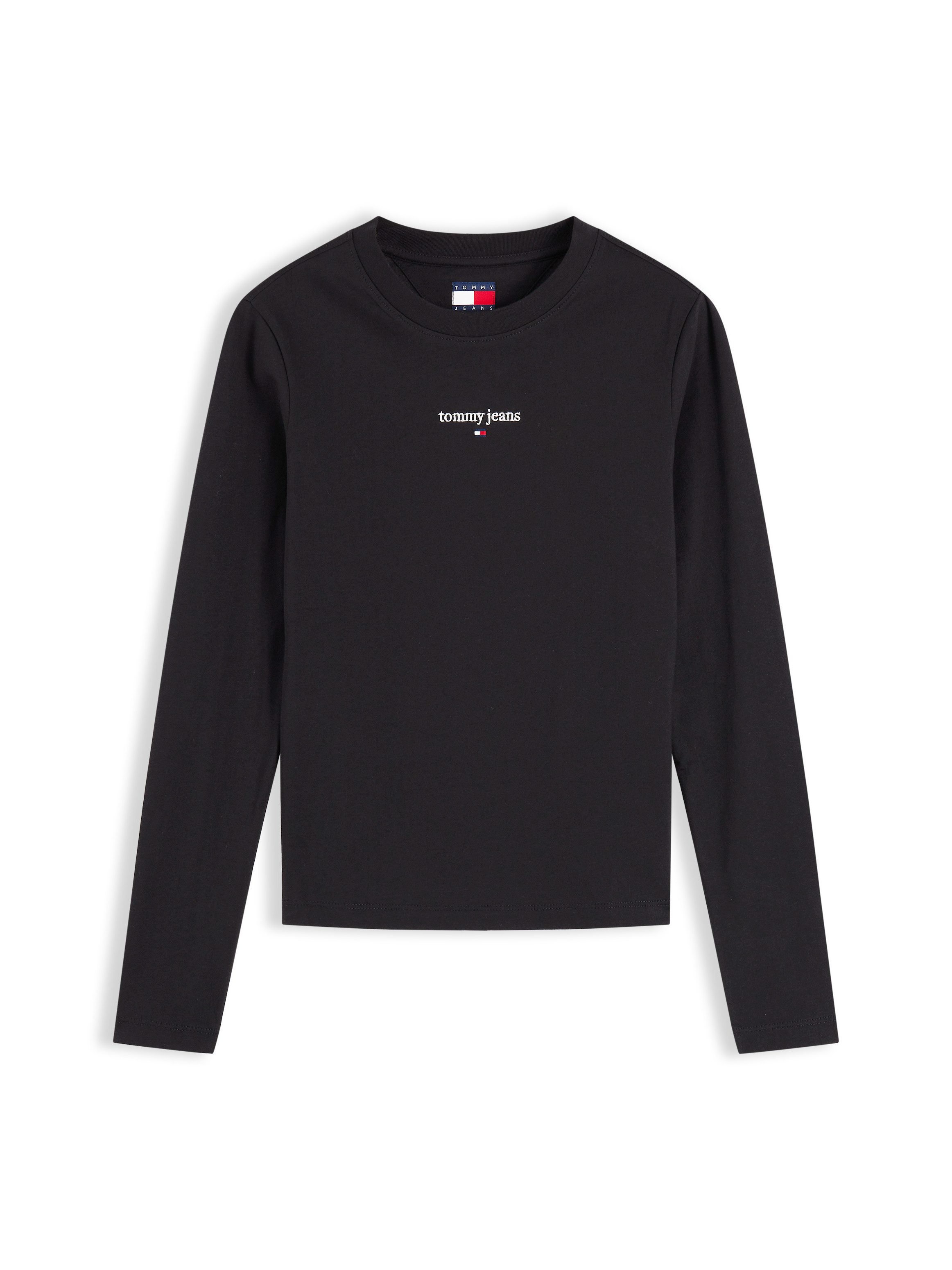 Tommy Jeans Langarmshirt TJW SLIM CLASSIC LOGO LS TEE Baumwollmischung, slim fit – Bild 5 von 5